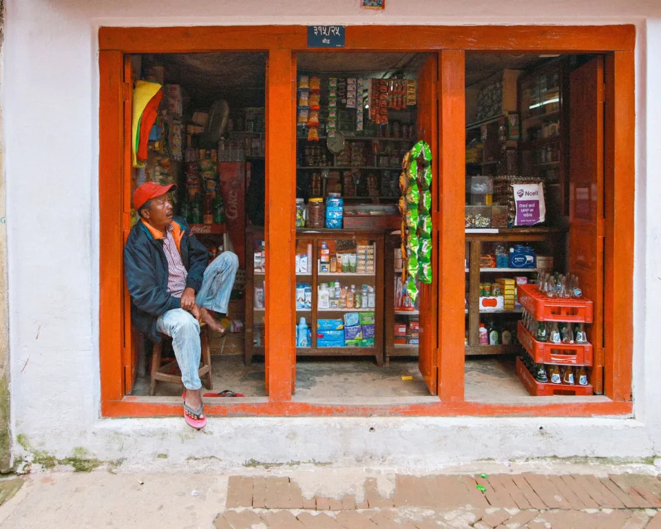 Kệ hàng tươi và bảng giá